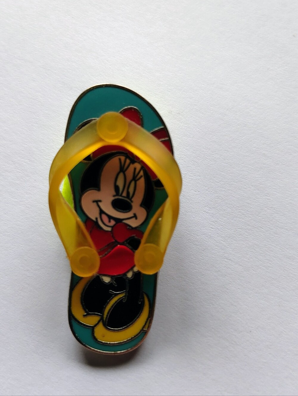 Minnie Mouse Flip Flop Pin Disney